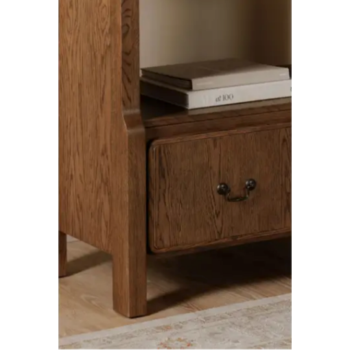 Caroline Bookcase in Warm Brown