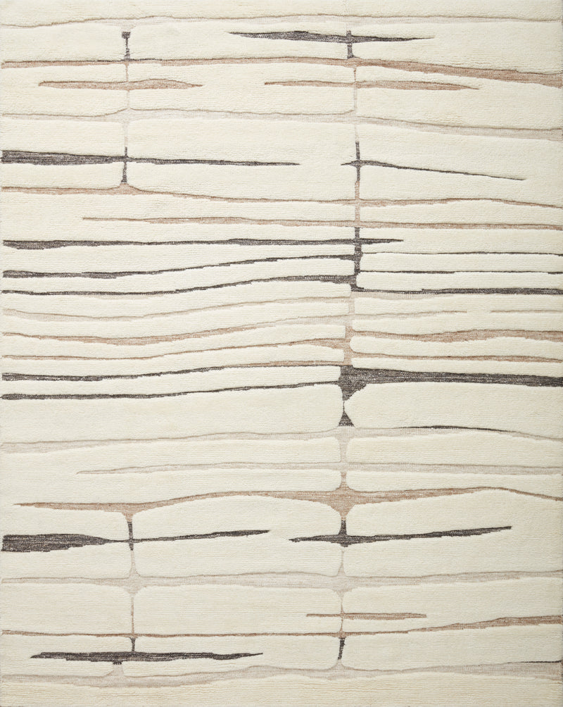 Bennett Rug in Ivory / Bark