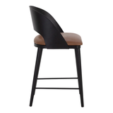 Dezirae Stool in Cognac
