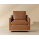 Corbin Swivel Chair in Aline Butternut