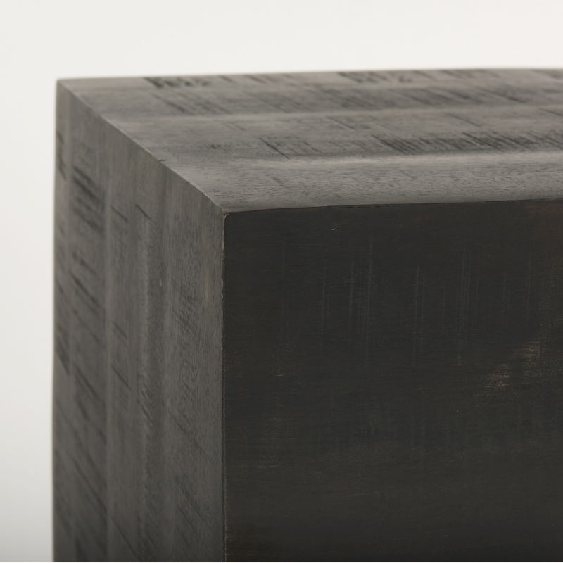 Hayden End Table in Dark Brown