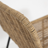 Calabria Stackable Dining Chair in Natural