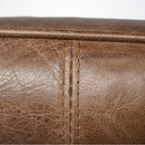 Flavelle Accent Chair in Brown Leather