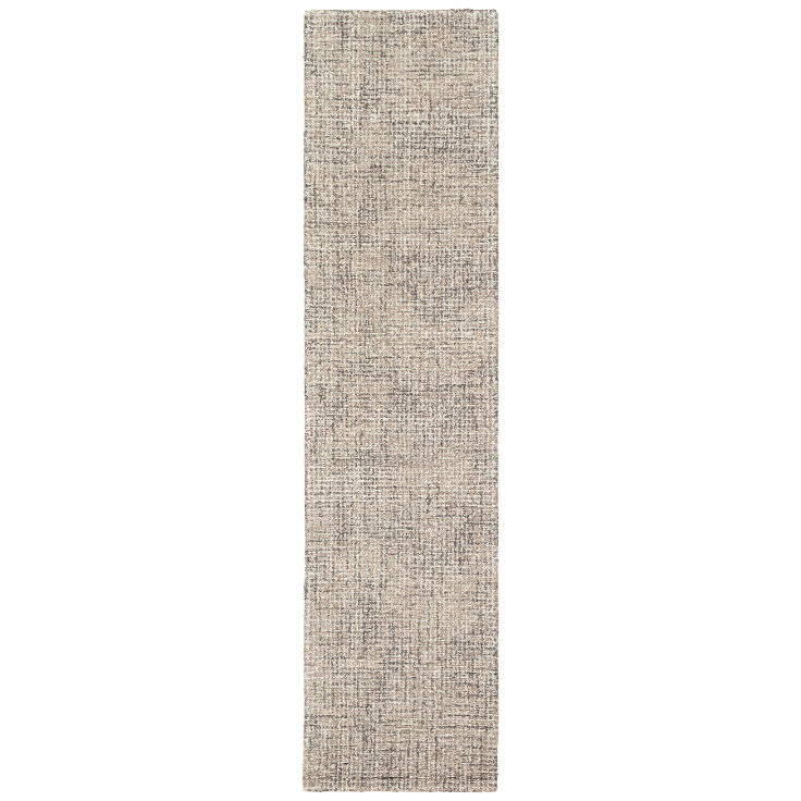 Aiden Rug in Gray/Ivory