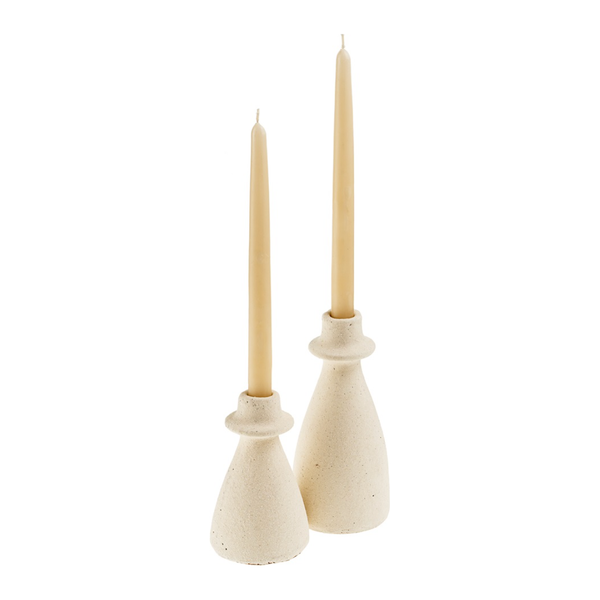 Arta Candle Holder in White