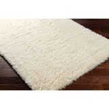Alpaca Shag Rug in Cream