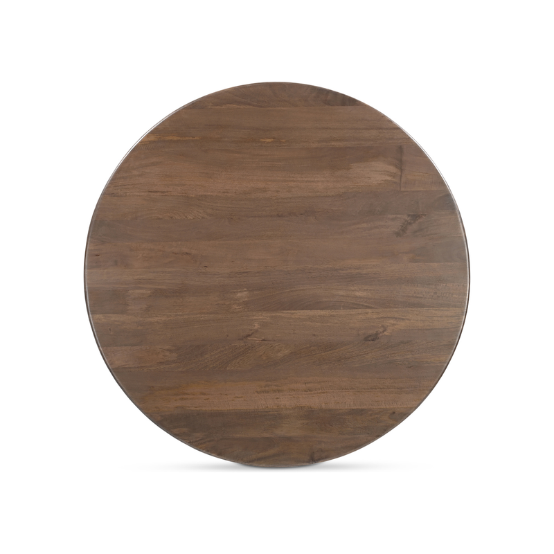 Stanley Dining Table in Dark Brown