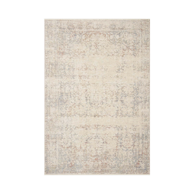 Carlisle Rug in Ivory/ Multi