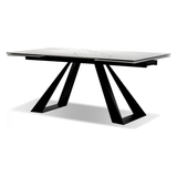 The Bridge Double Extension Dining Table in Carrera