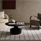 Form And Weave Rug in Warm Apricot