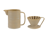 Stripe Pour Over Set