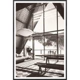 Ski Lodge Interior C. 1966