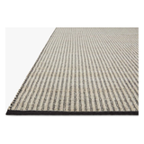 Colton Rug in Ivory/Black