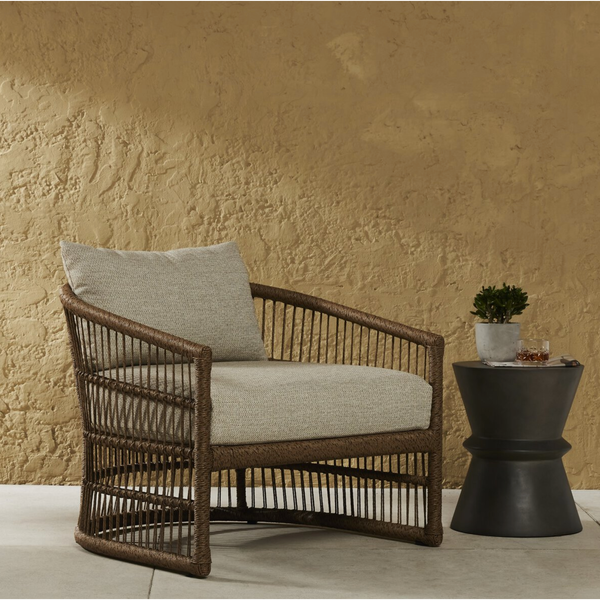 Montecito Outdoor Chair in Faye Sand