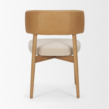 Motley Dining Chair in Tan/ Cream