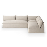 Grant Outdoor 3-Piece Sectional in Faye Sand