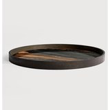 Organic Glass Tray | Bronze