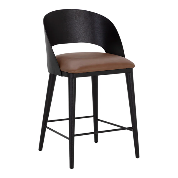 Dezirae Stool in Cognac