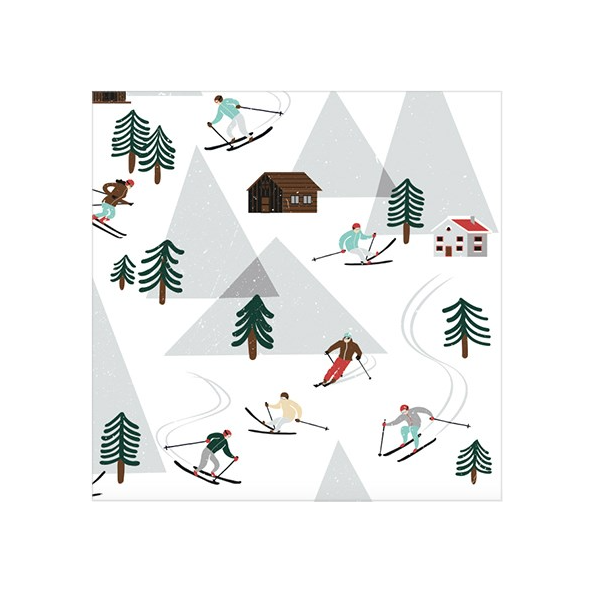 Apres Ski Cocktail Napkins