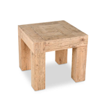 Evander Oak Side Table