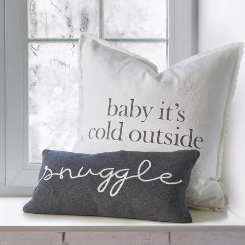 Baby It's Cold Outside - Euro Cushion