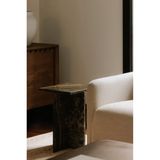 Blair End Table in Rainforest Green Marble