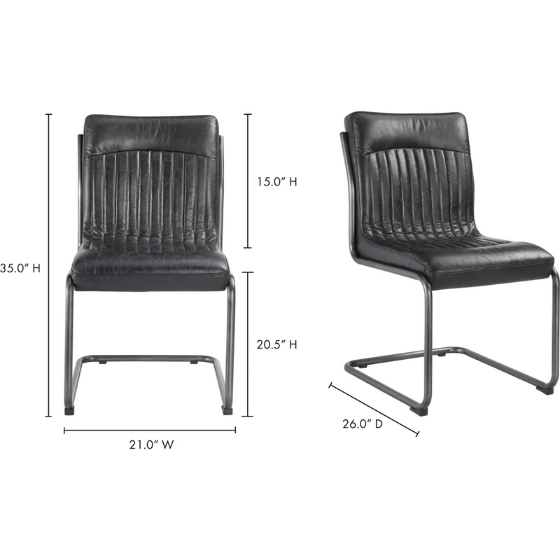 Angelo Dining Chair in Black