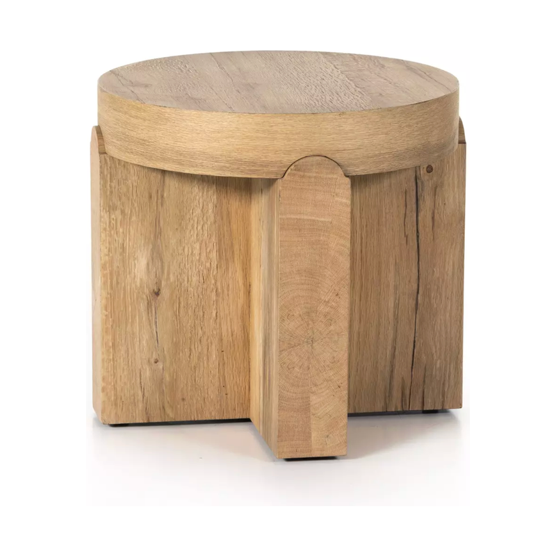 Oscar End Table in Rustic Oak