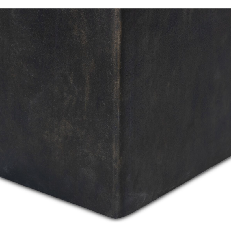 Palumbo Outdoor Coffee Table in Distressed Bronze