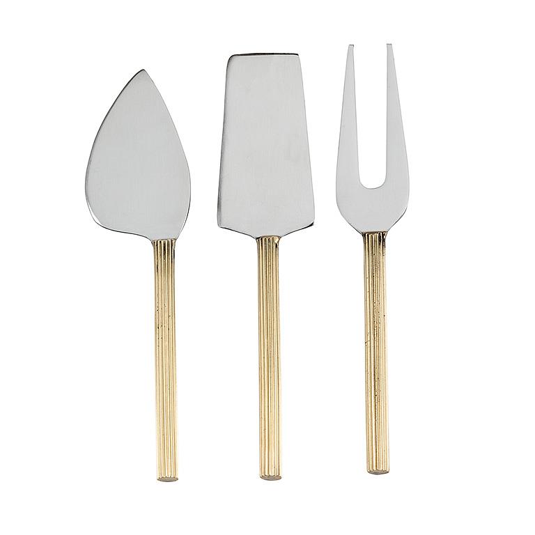 Rib Handle Cheese Tools - Set of 3