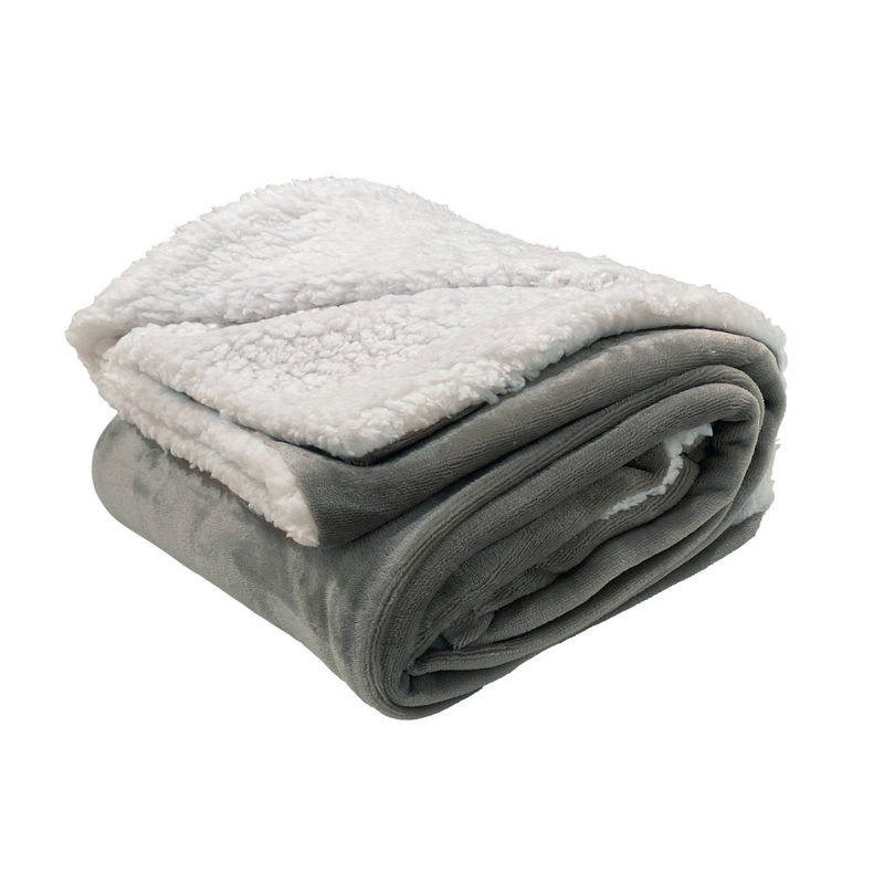 Microplush Sherpa Throw