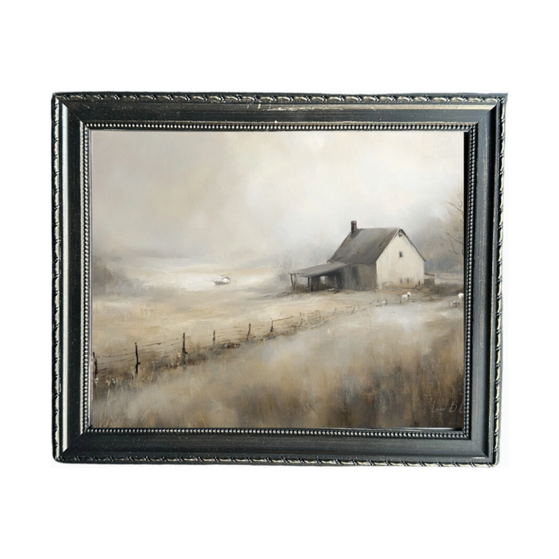 Maison Automne French Country Framed Art 5x7