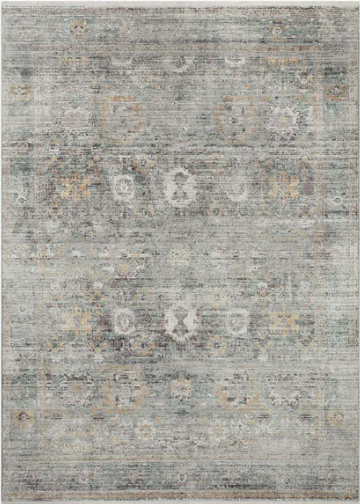 Bonney Rug - Teal / Gold
