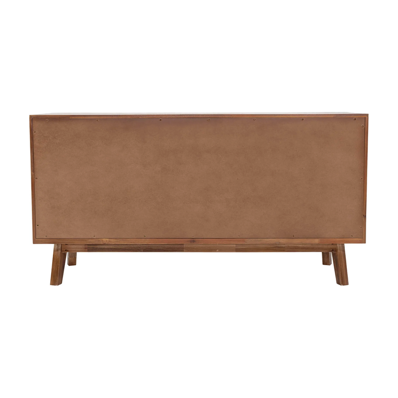 Gia 6 Drawer Dresser in Warm Pecan