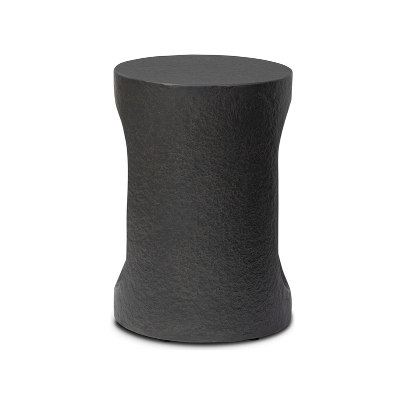 Samson End Table in Graphite Concrete