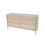 Runway 6 Drawer Dresser in Light Oak