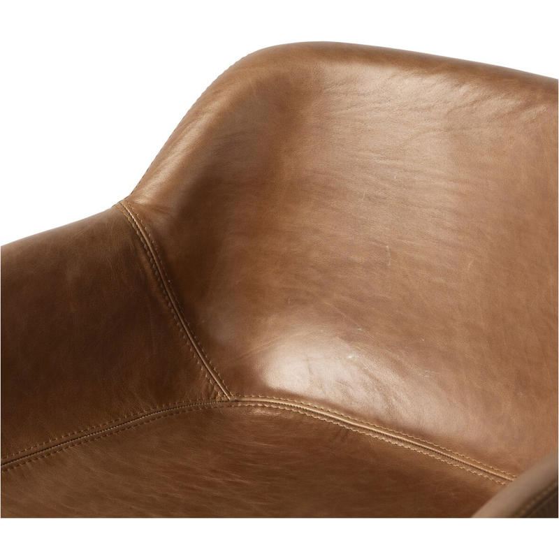 Hannah Swivel Stool in Sonoma Chestnut