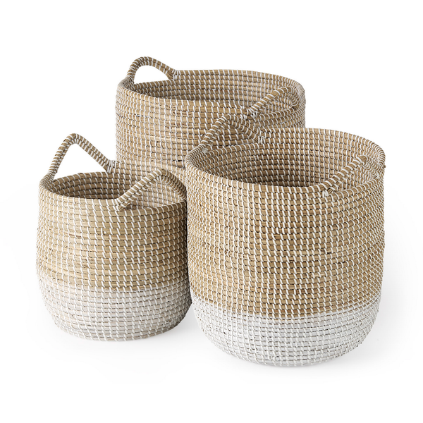 Maddie Baskets - White