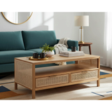 Cane Coffee Table