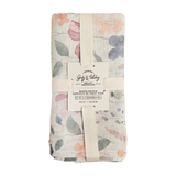 Watercolour Garden Linen Blended Napkin
