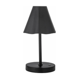 Metal Rechargeable Table Lamp in Black