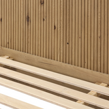 Leo Bed in Natural Oak