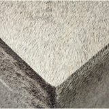 Zahavi Hide Square Ottoman