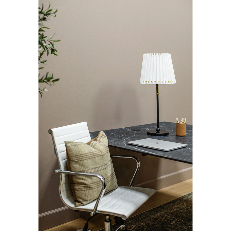 Demi Table Lamp in Soft Black