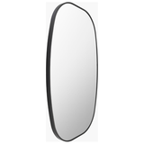 Aranya Curved Mirror in Matte Black