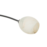 Artemis Pendant Double in Bronze/Alabaster