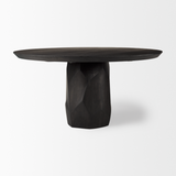 Fitzgerald 60" Dining Table in Dark Brown