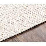 Chesapeake Bay Machine Woven Rug in Cream