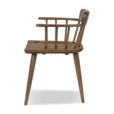 Thalia Dining Chair in Almond Oak