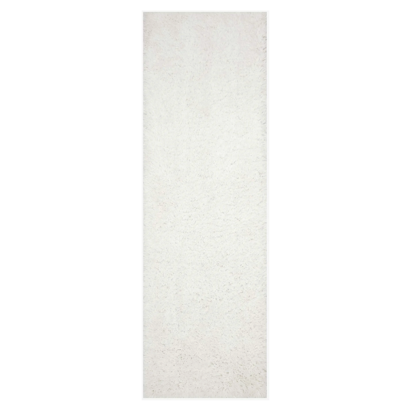Mila Shag Rug in White